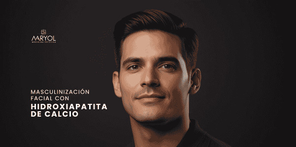 Masculinización facial con hidroxiapatita de calcio