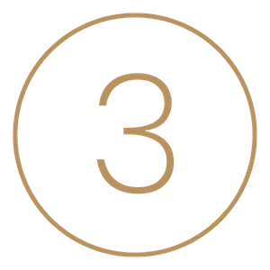 3 icon dorado