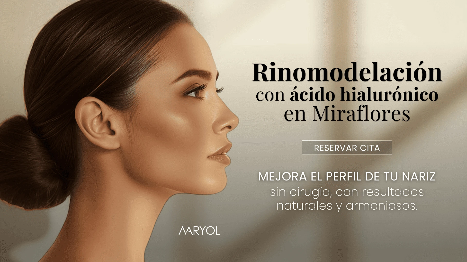 Rinomodelación con ácido hialurónico en Miraflores Lima