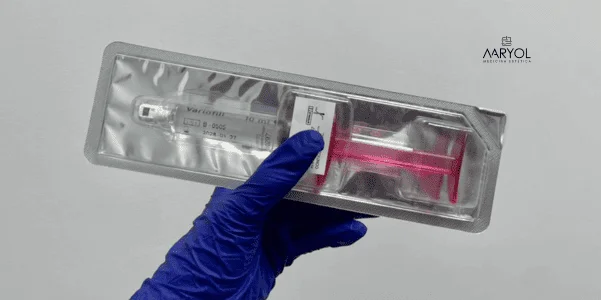 Jeringa Variofill ácido hialurónico para uso estético